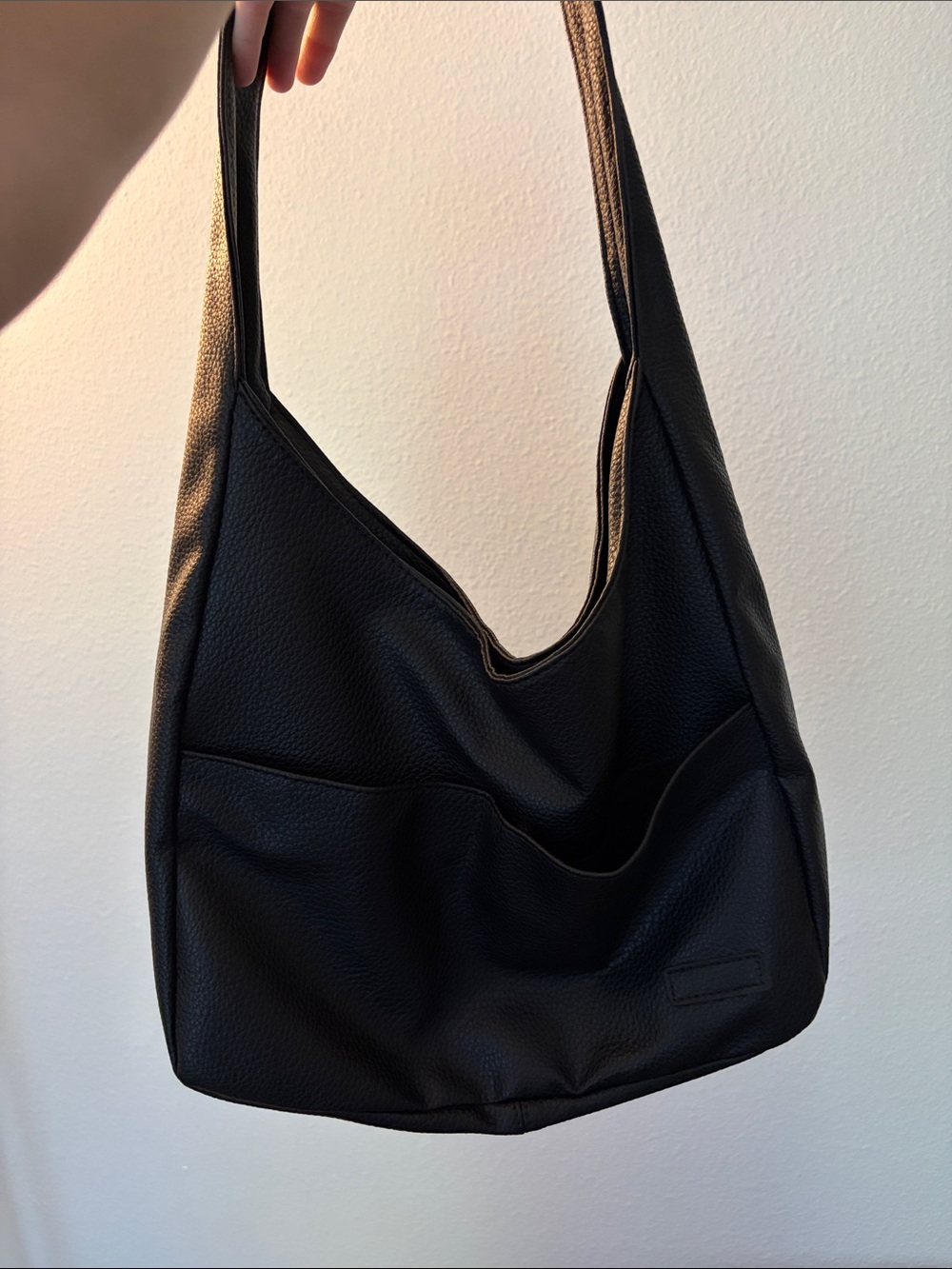Black Hobo Shoulder Bag